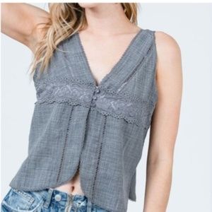 Vest style top